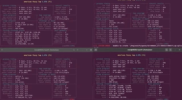 Troubleshooting AFL Fuzzing Problems