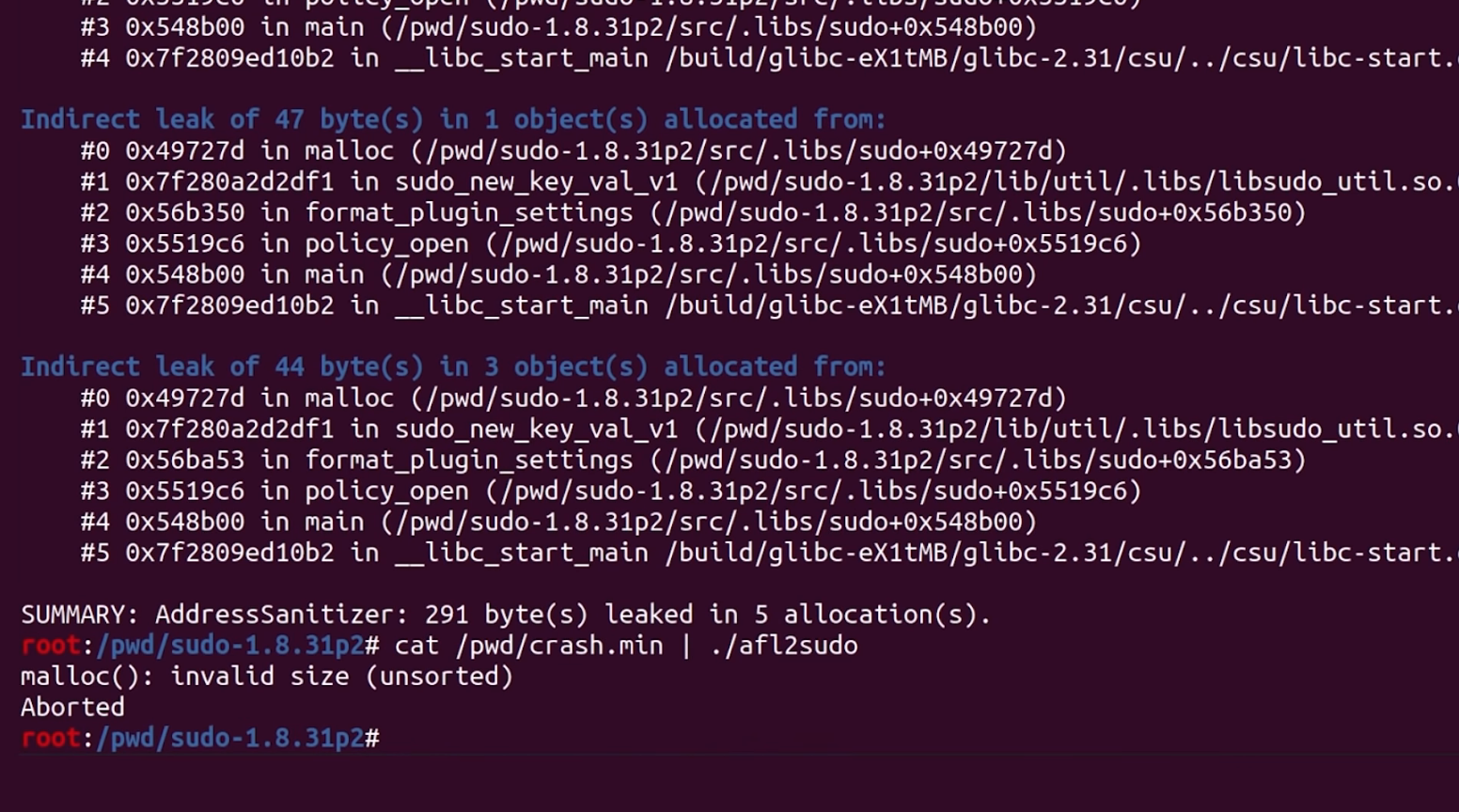 Fuzzer Crash Root Cause Analysis With ASAN (AddressSanitizer)