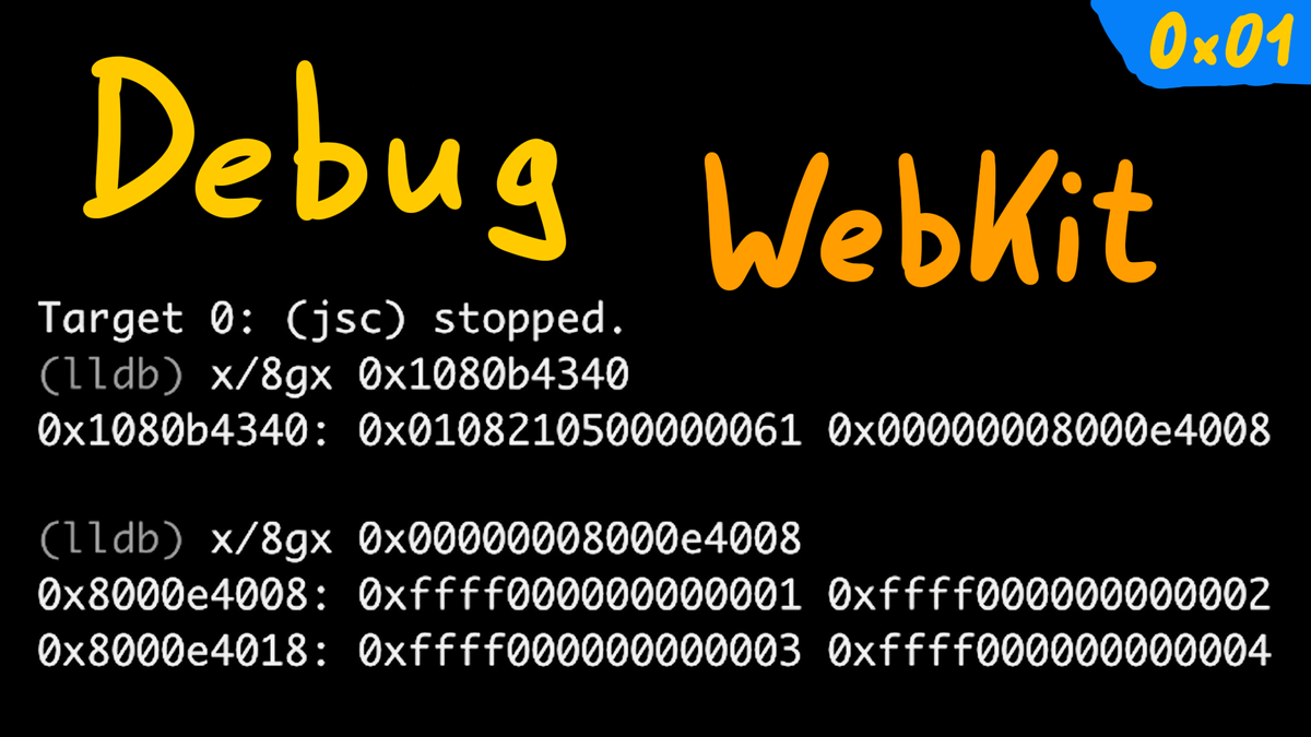 Setup and Debug JavaScriptCore / WebKit